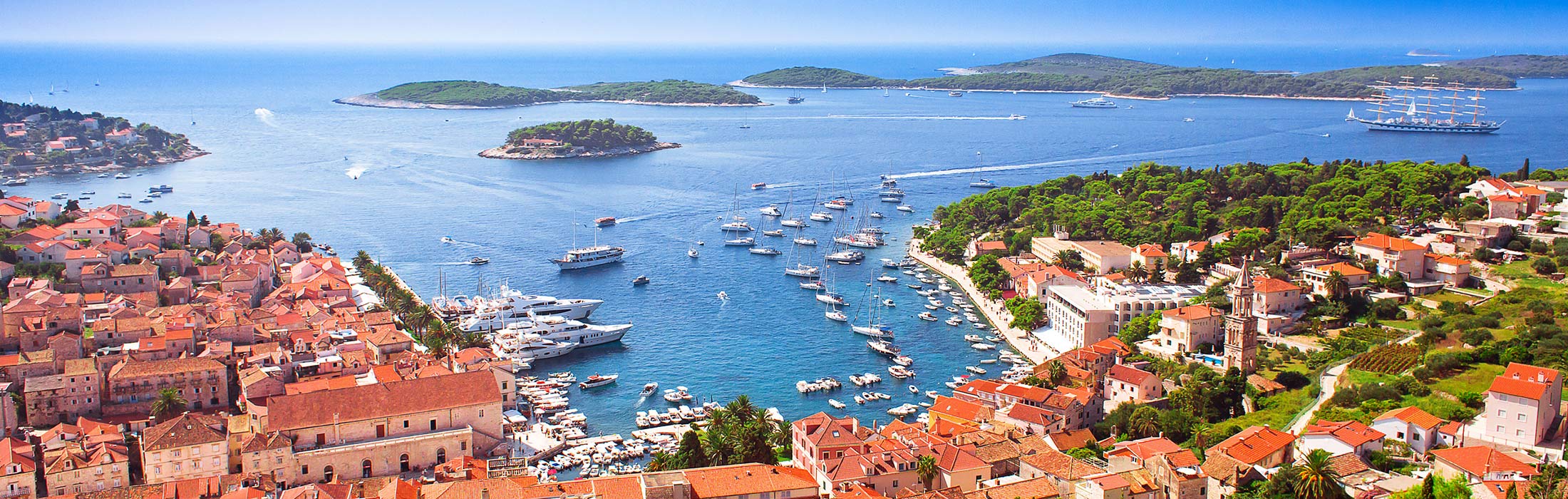 top yacht charter destinations adriatic sea croatia hvar main slider 1