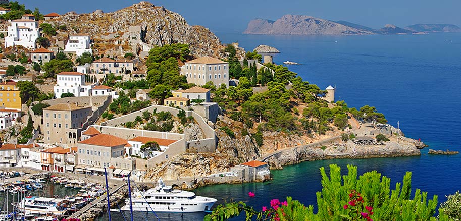 top yacht charter destinations mediterranean greece saronic gulf hydra preview