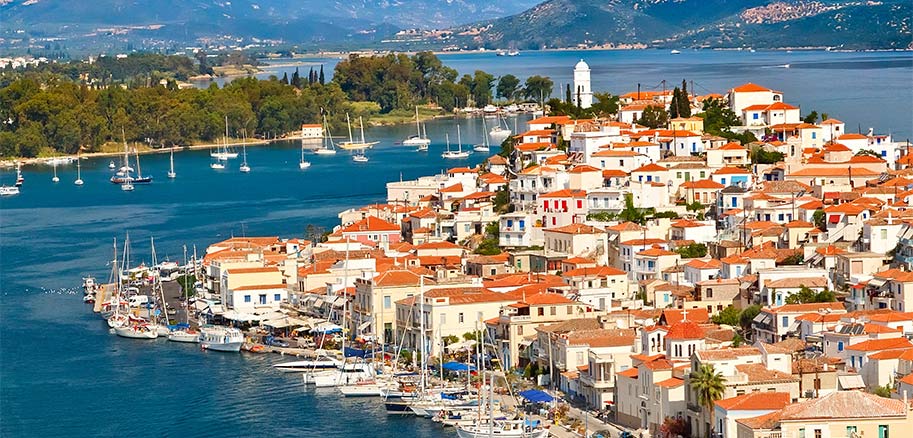 top yacht charter destinations mediterranean greece saronic gulf poros preview