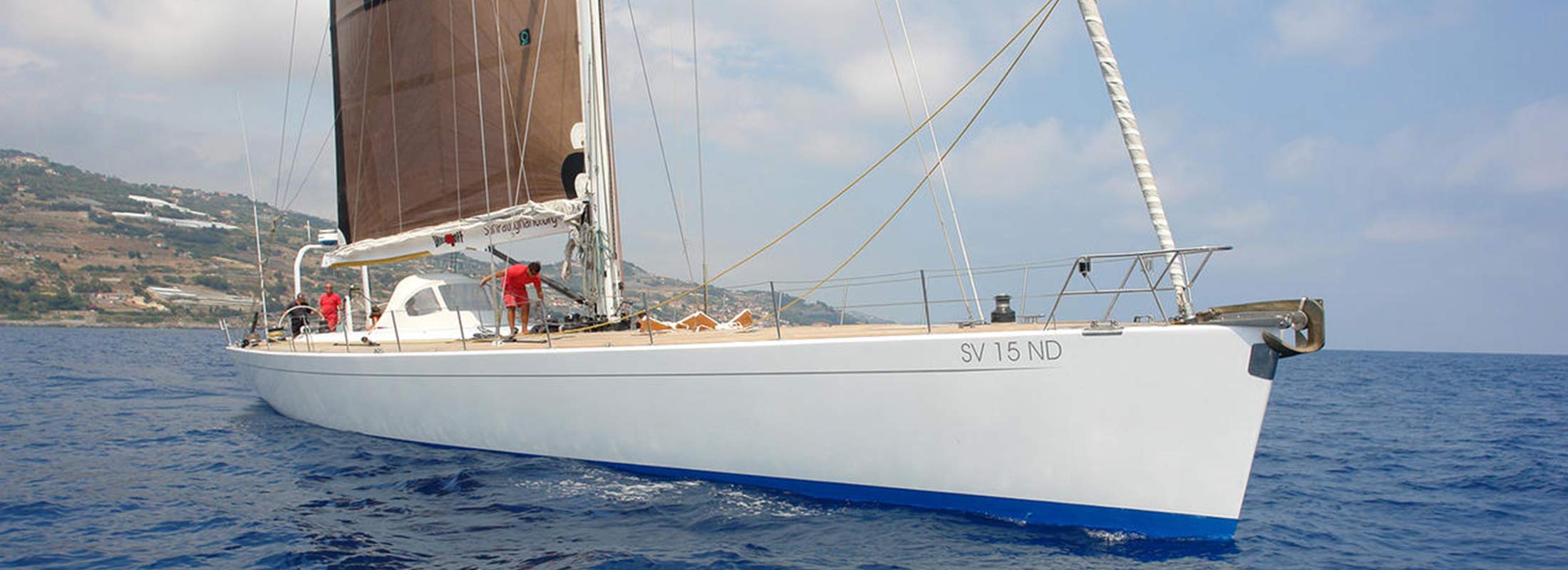 Quinta Santa Maria Sailing Yacht for Charter Mediterranean slider 1