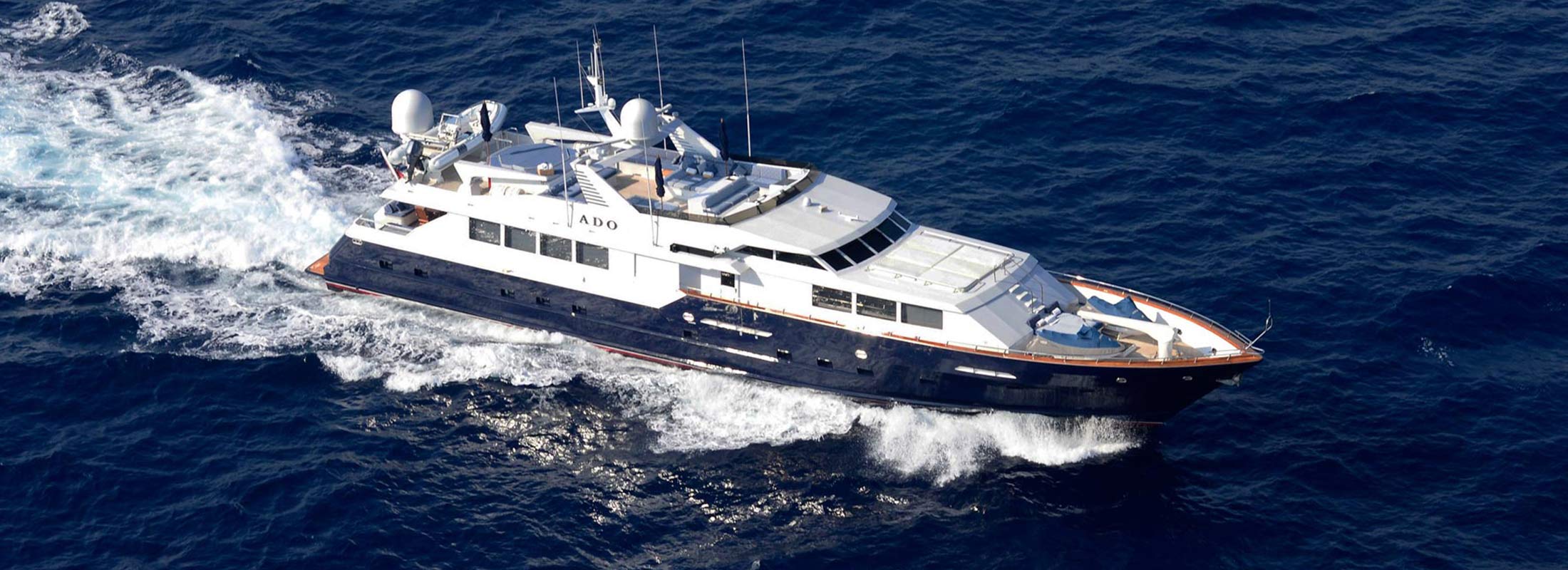 Doa Motor Yacht for Charter Mediterranean slider 1