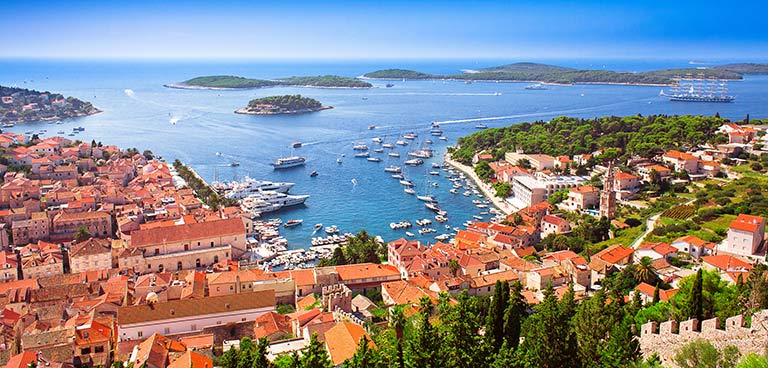 top yacht charter destinations adriatic sea croatia hvar preview